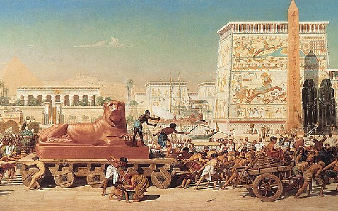 Israel in Egypt (1867 painting by Edward Poynter), wikimedia
