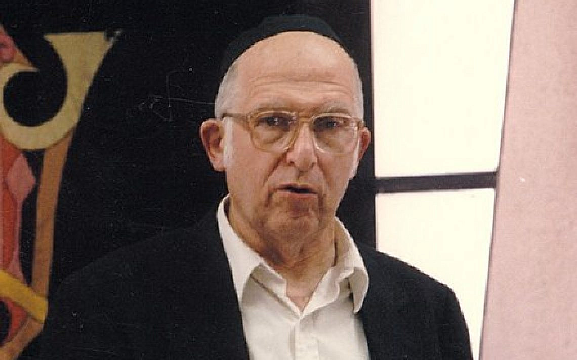 הרב אהרון ליכטנשטיין, מלמד בישיבת הר עציון. צילום: ויקיפדיה, ישיבת הר עציון