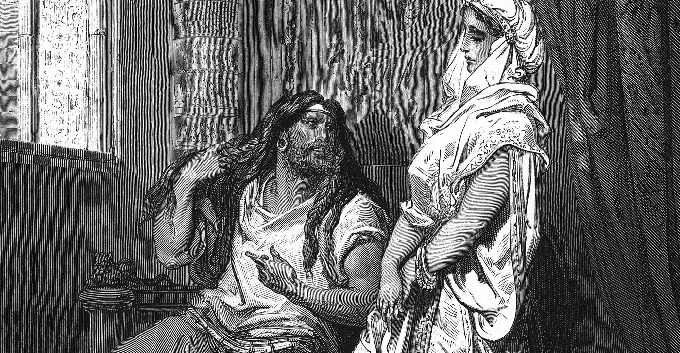 שמשון ודלילה, מתוך ויקיפדיה