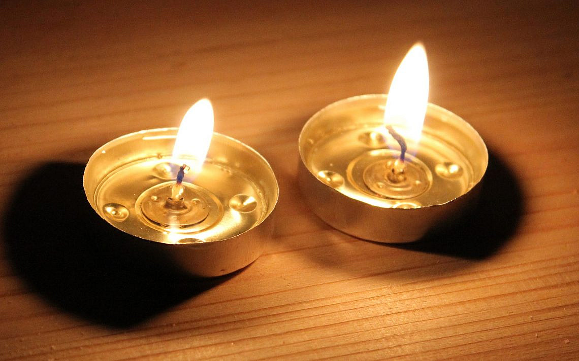 נרות שבת. צילום מתוך אתר pixbay