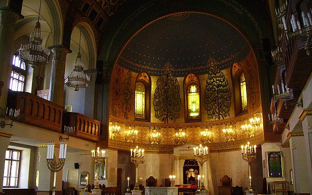 בית הכנסת הכוראלי במוסקבה (צילום: יאיר חקלאי, ויקיפדיה)