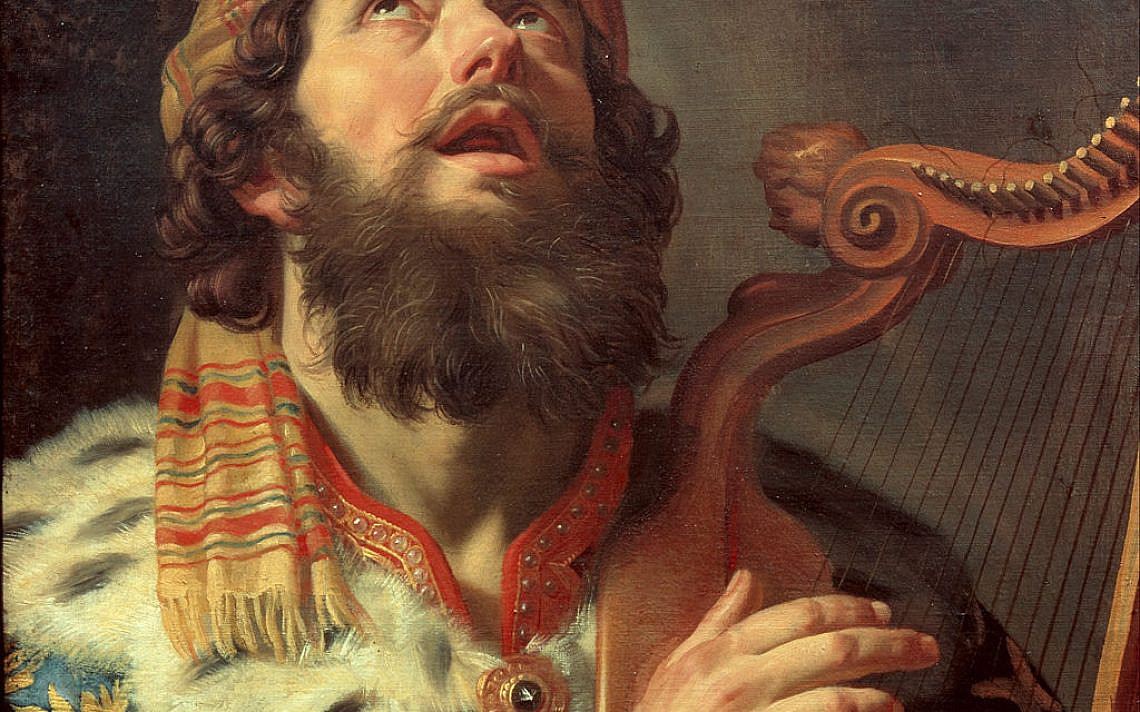 דוד מנגן בנבל, חרארד ואן הונטהורסט, 1622